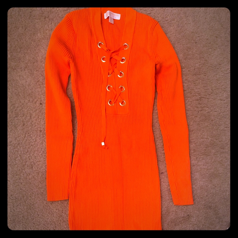 Orange MK dress
